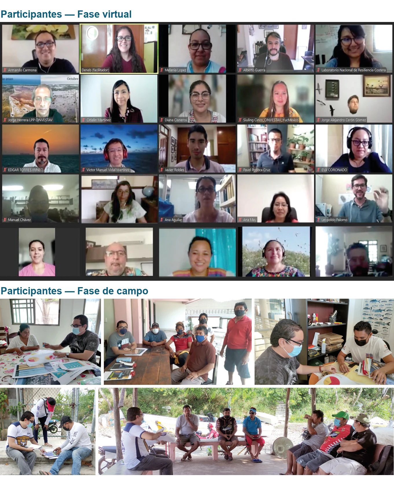 Participantes TR